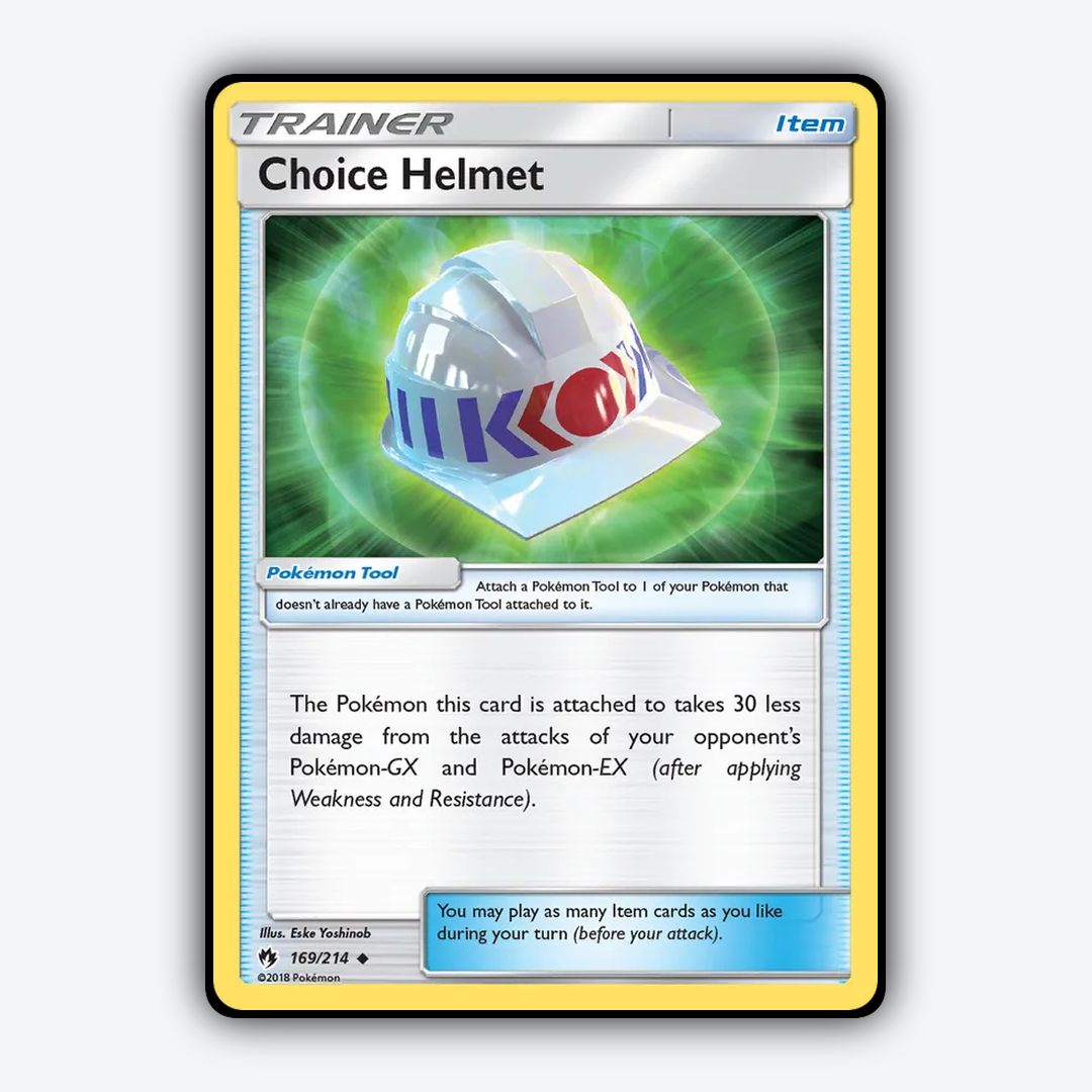 Choice Helmet 169/214 - Lost Thunder Set - Card Rug