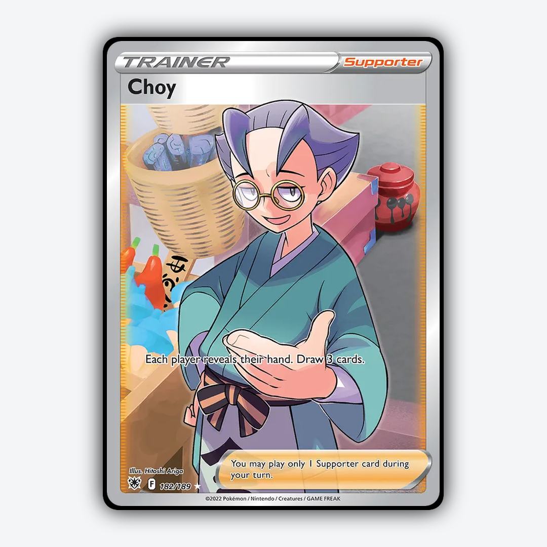 Choy 182/189 - Astral Radiance Set - Card Rug