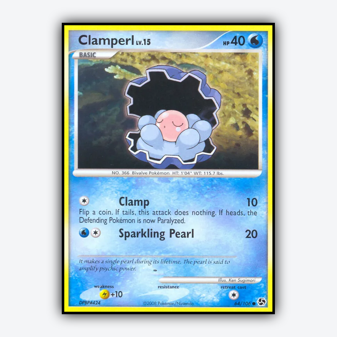 Clamperl 064/106 - Great Encounters Set - Card Rug