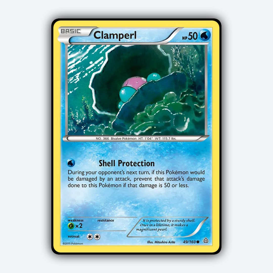 Clamperl 049/160 - Primal Clash Set - Card Rug