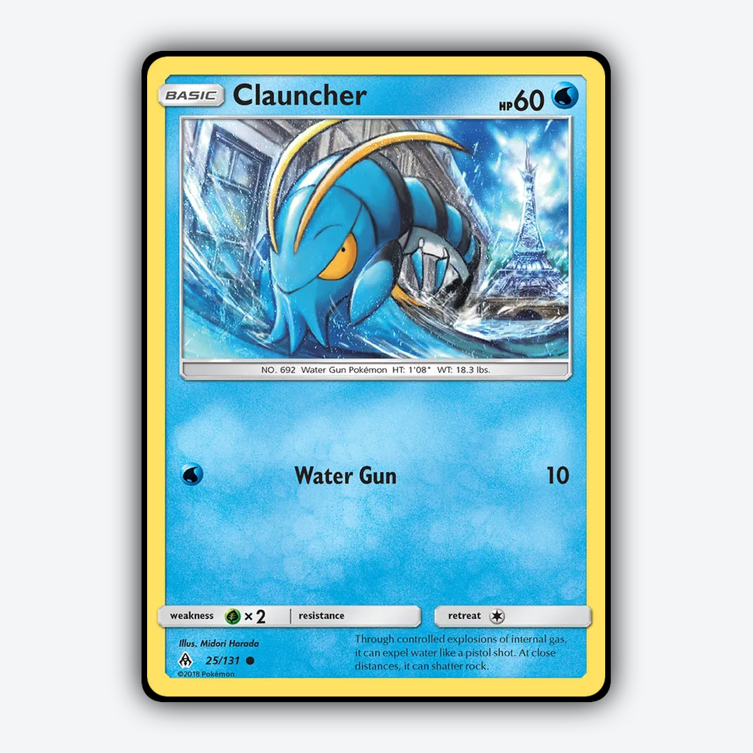 Clauncher 025/131 - Forbidden Light Set - Card Rug