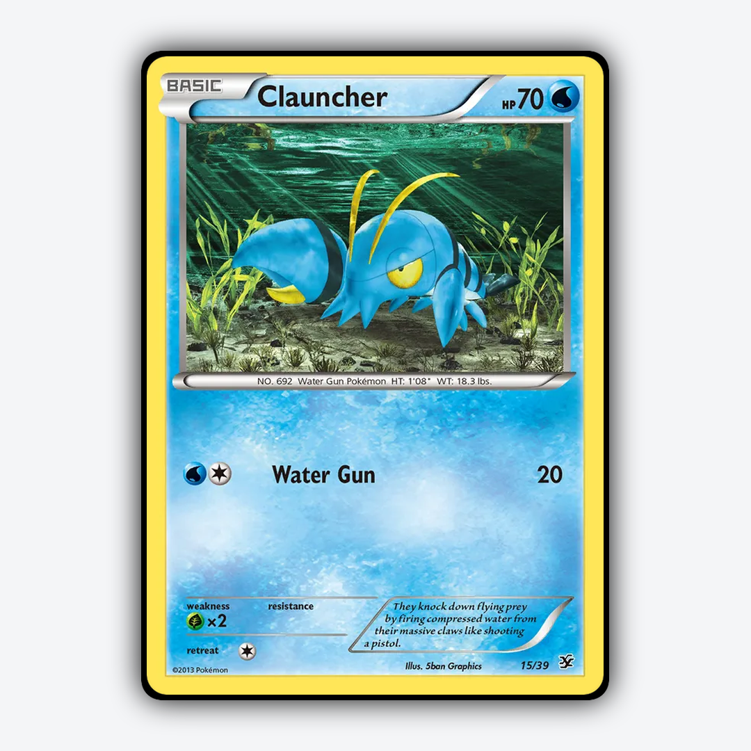 Clauncher 015/39 - Kalos Starter Set - Card Rug