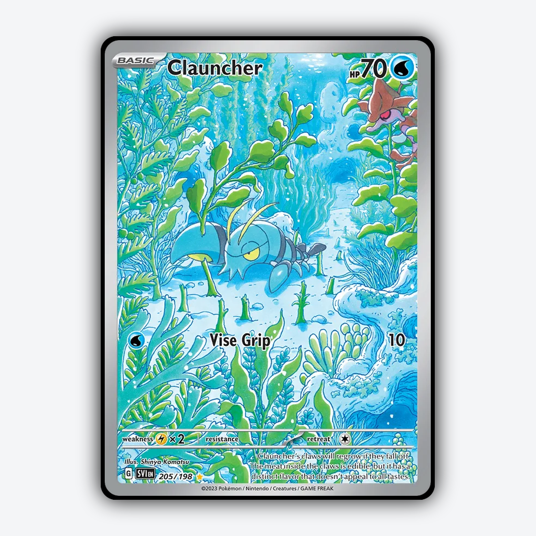 Clauncher 205/198 - Scarlet & Violet Set - Card Rug