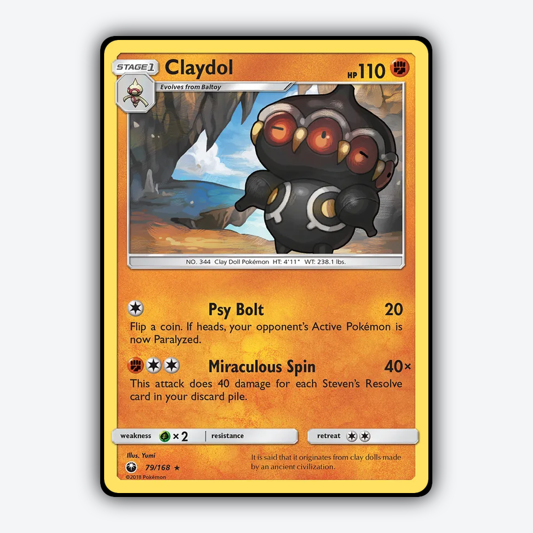 Claydol 079/168 - Celestial Storm Set - Card Rug