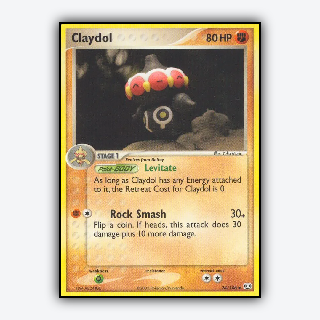Claydol 024/106 - Emerald Set - Card Rug