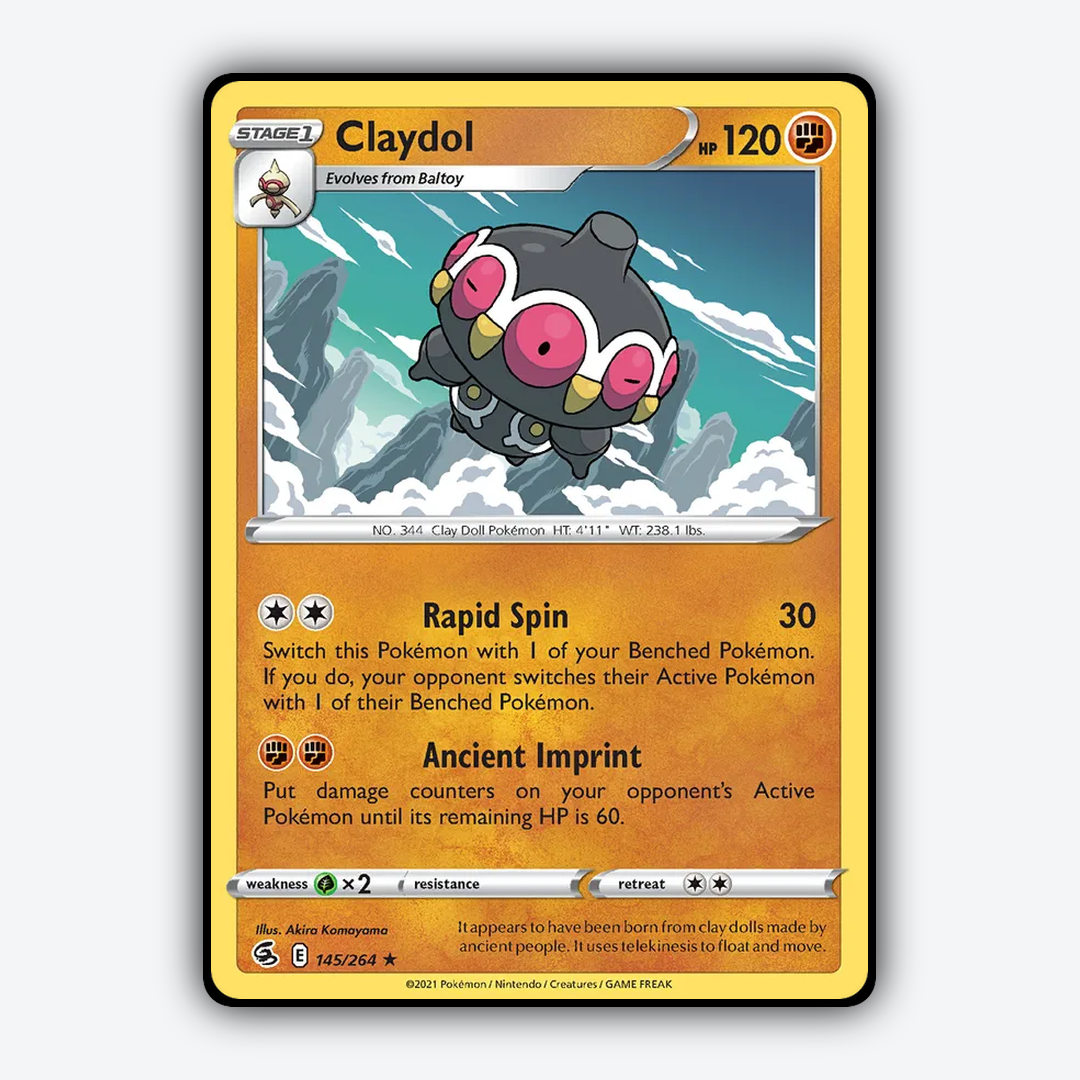 Claydol 145/264 - Fusion Strike Set - Card Rug