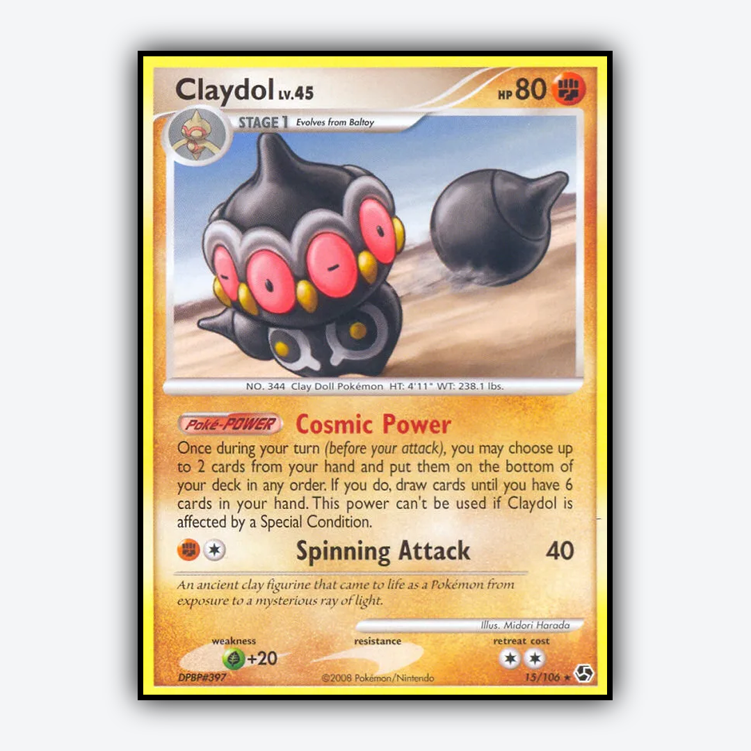 Claydol 015/106 - Great Encounters Set - Card Rug