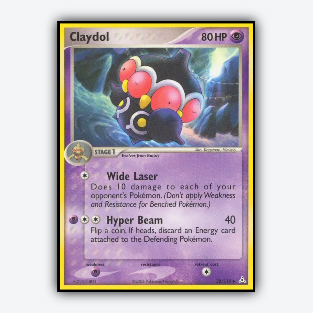 Claydol 038/110 - Holon Phantoms Set - Card Rug