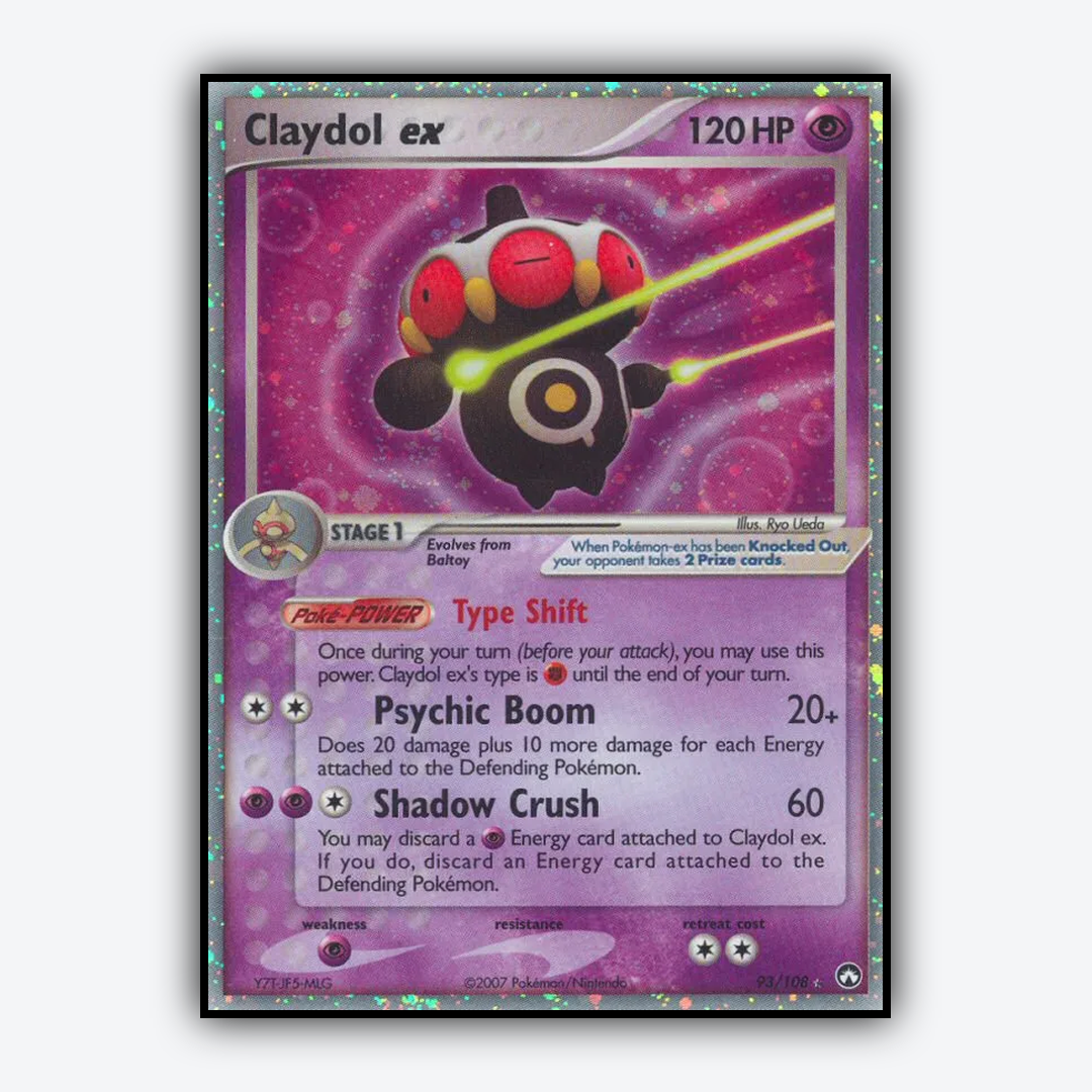 Claydol ex 093/108 - Power Keepers Set - Card Rug