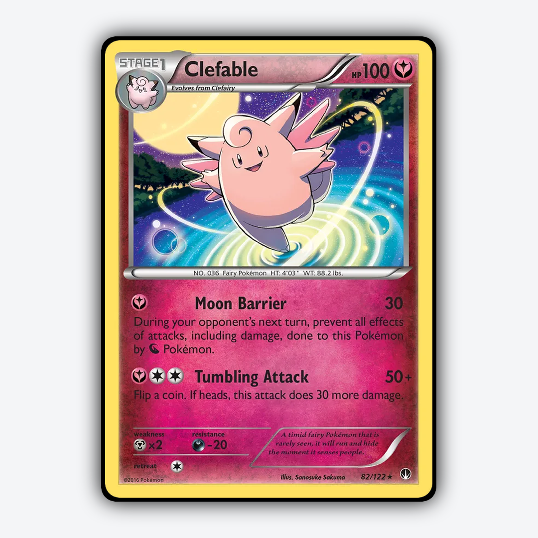 Clefable 082/122 - BREAKpoint Set - Card Rug