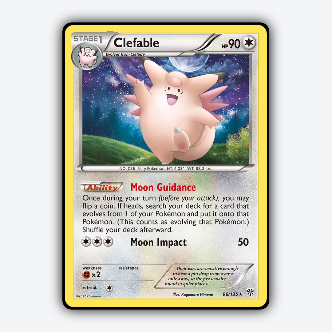 Clefable 098/135 - Plasma Storm Set - Card Rug