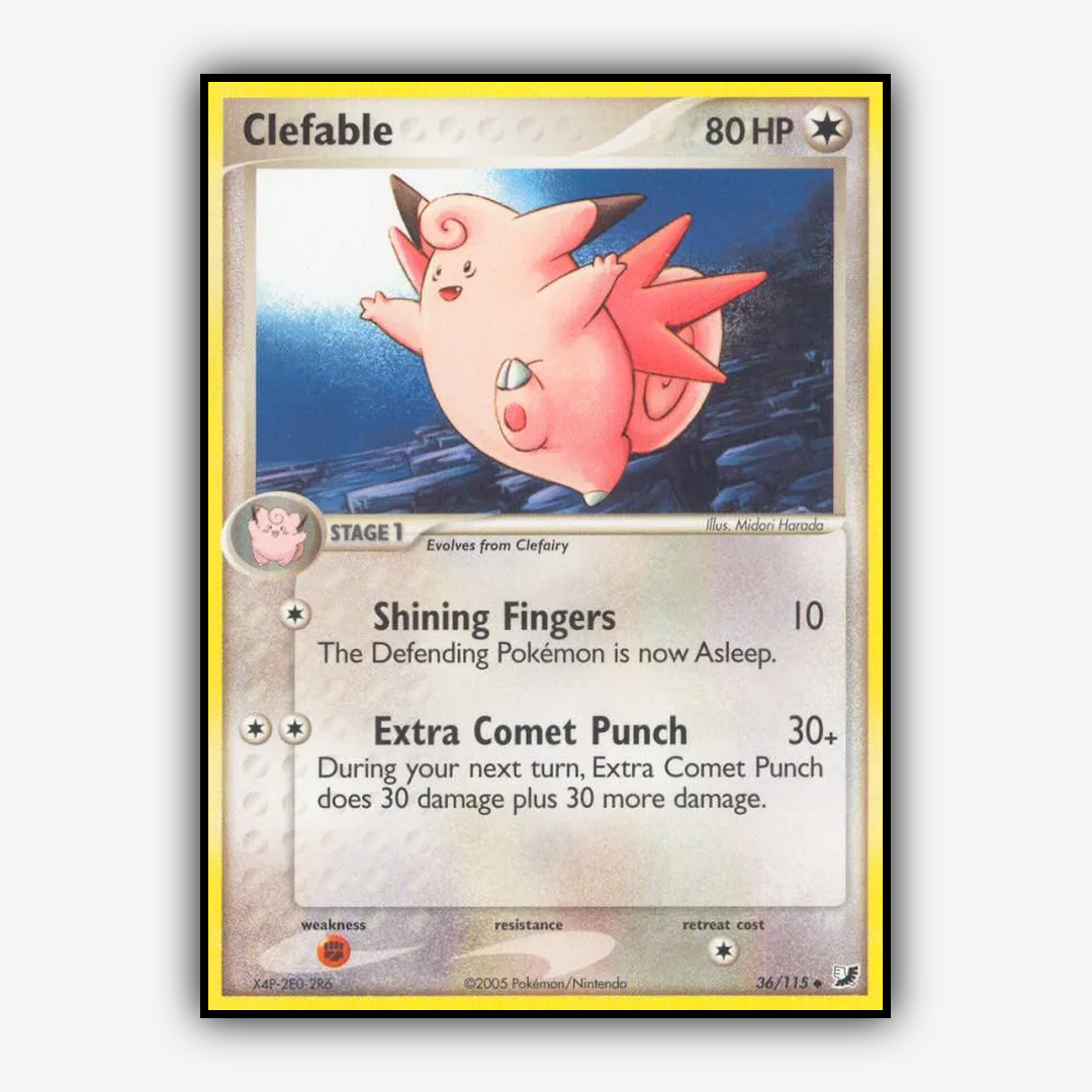 Clefable 036/115 - Unseen Forces Set - Card Rug