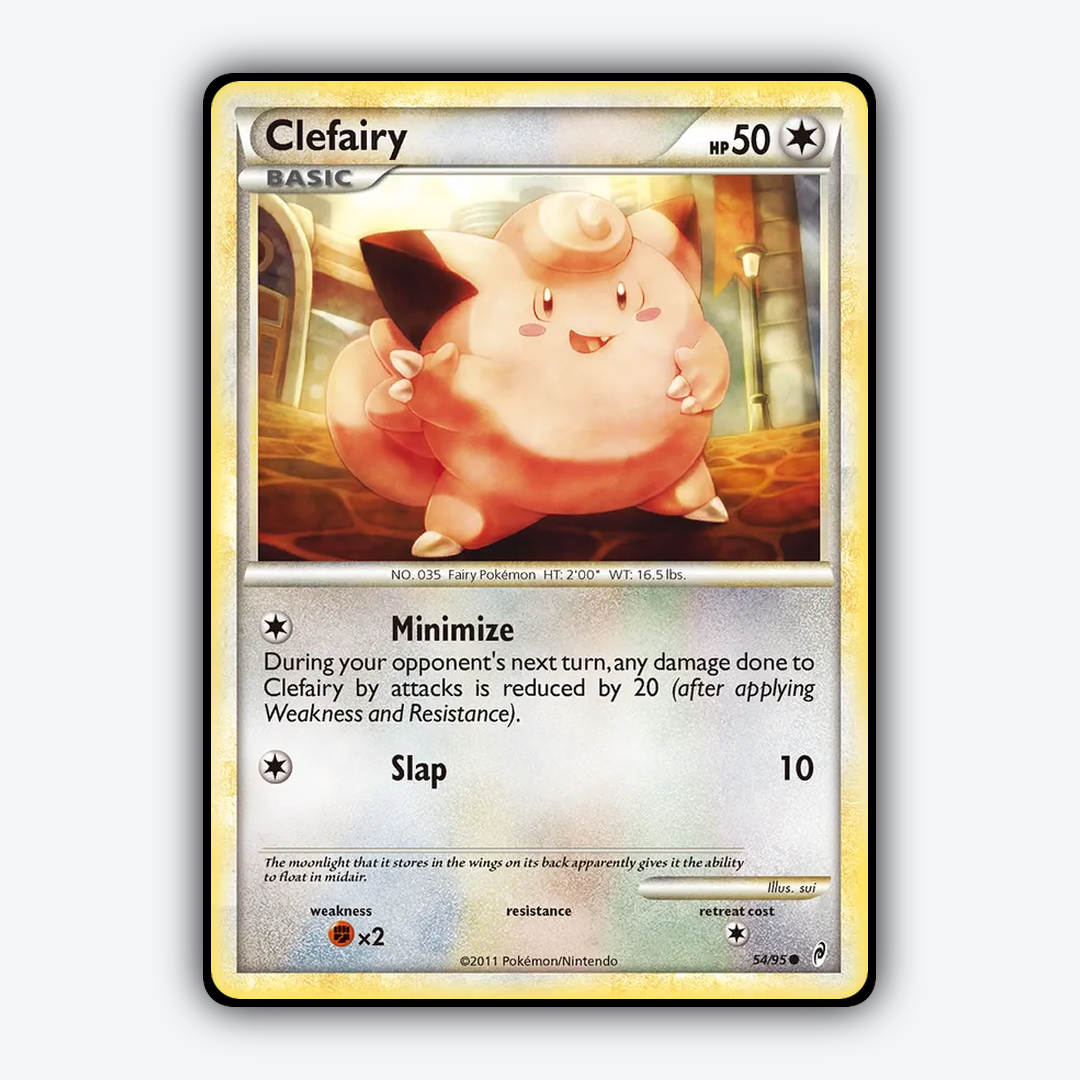 Clefairy 054/95 - Call of Legends Set - Card Rug