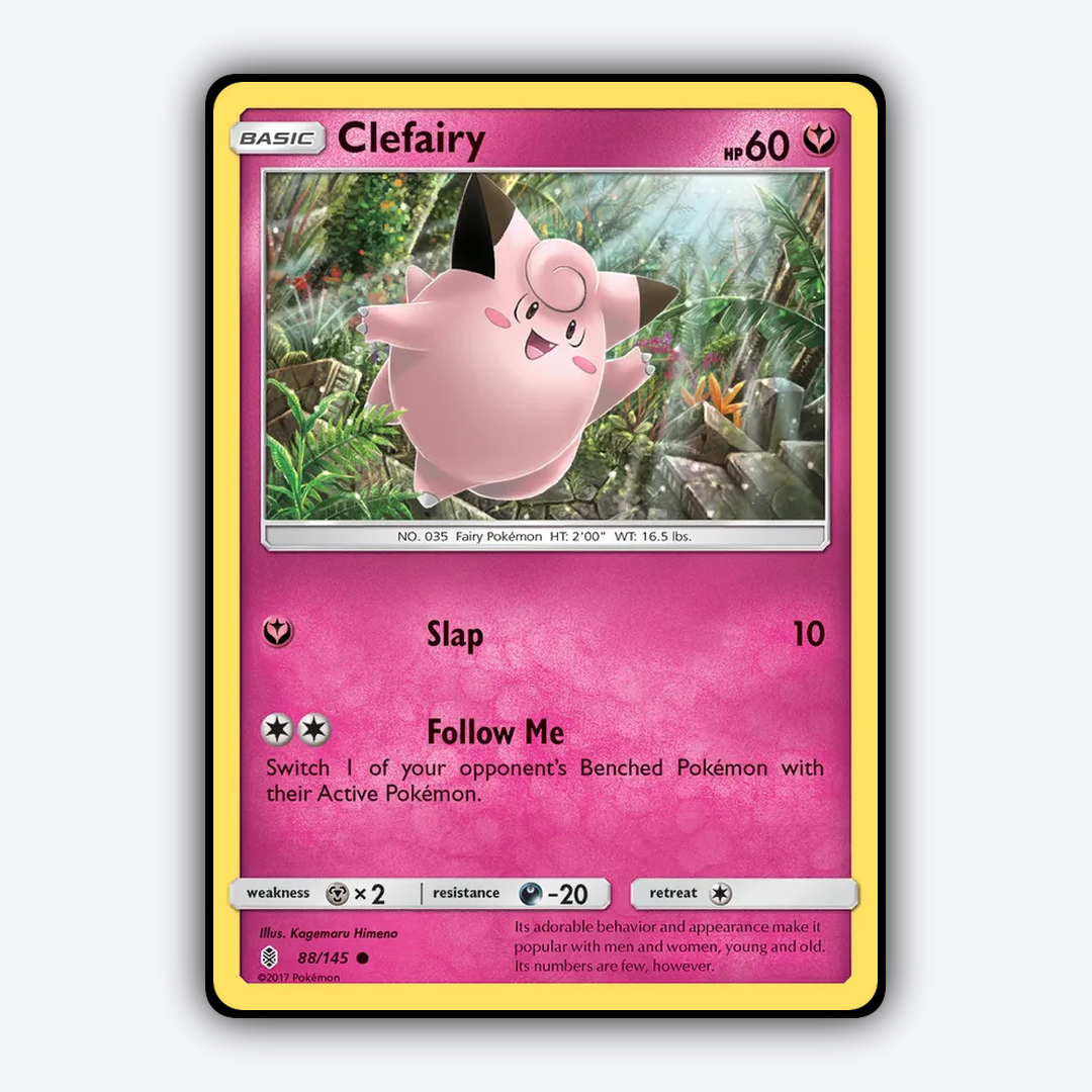 Clefairy 088/145 - Guardians Rising Set - Card Rug