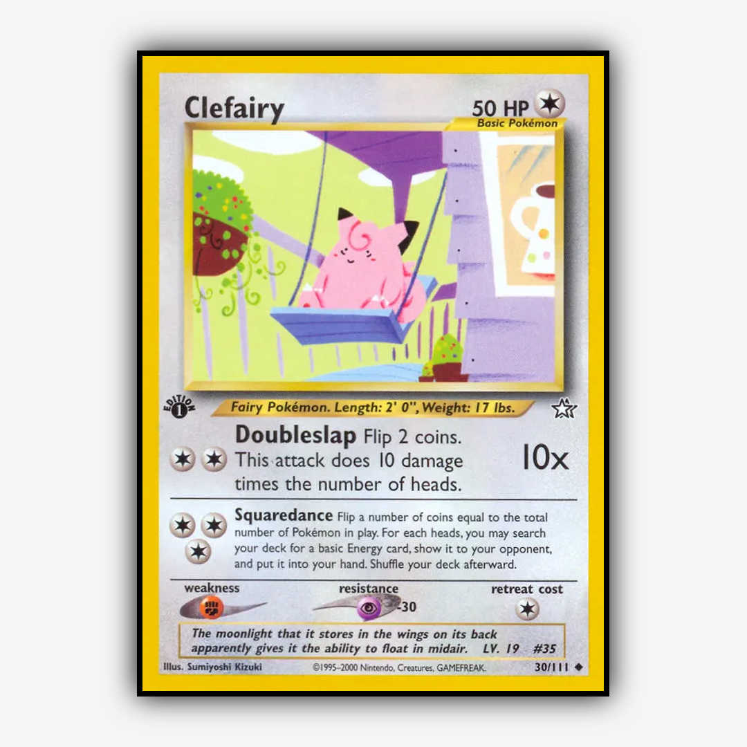 Clefairy 030/111 - Neo Genesis Set - Card Rug