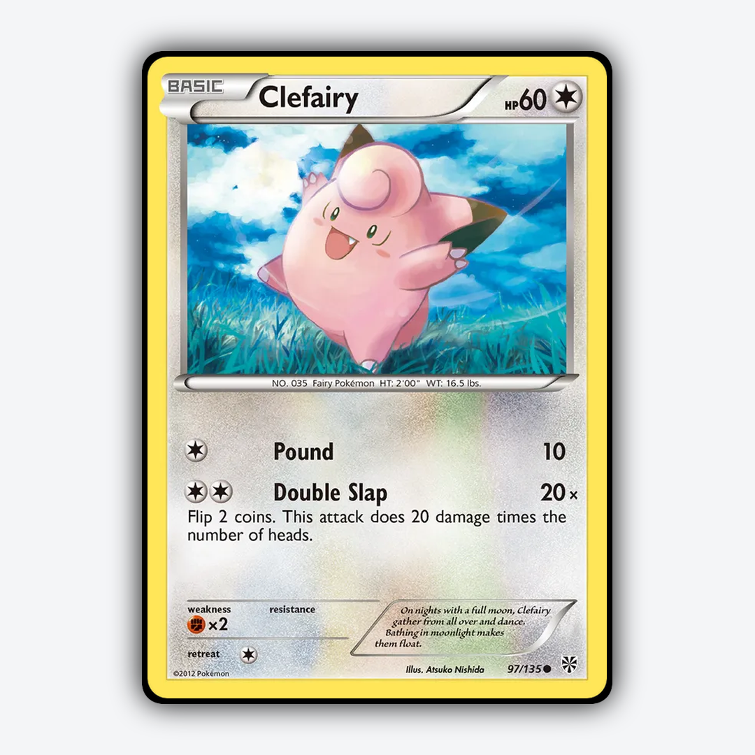 Clefairy 097/135 - Plasma Storm Set - Card Rug