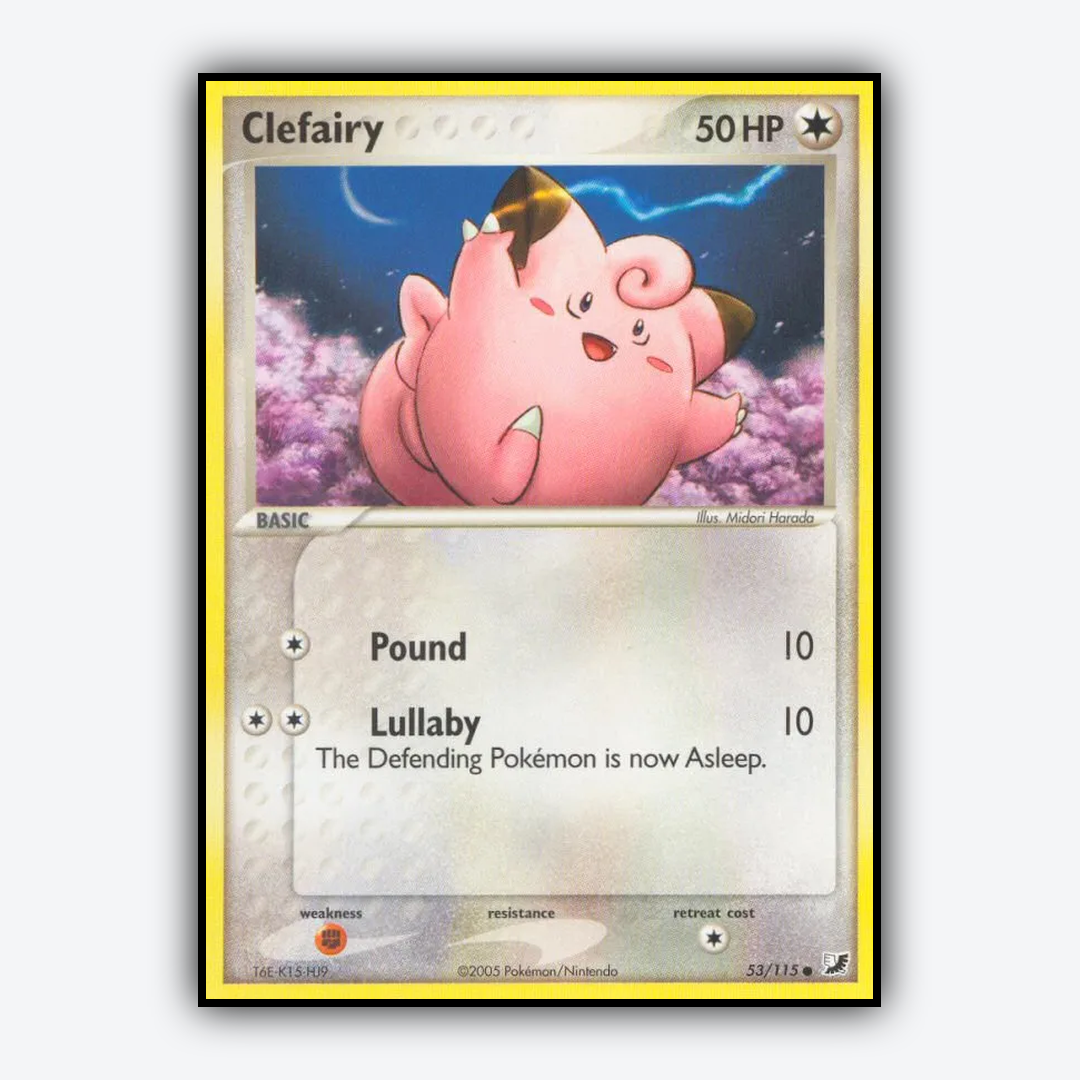 Clefairy 053/115 - Unseen Forces Set - Card Rug