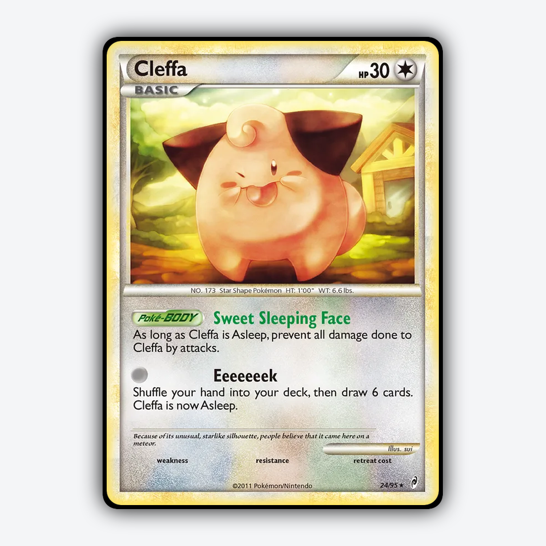 Cleffa 024/95 - Call of Legends Set - Card Rug