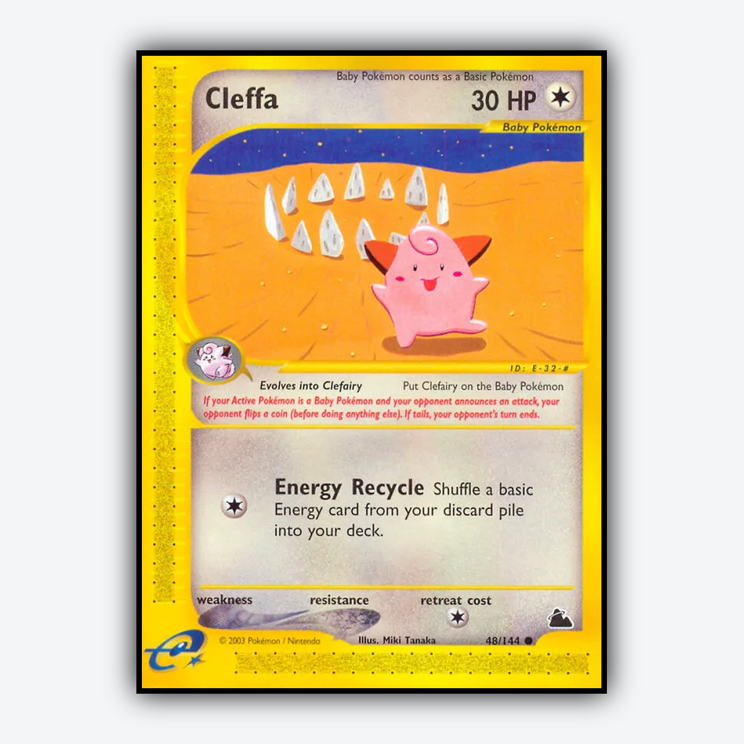 Cleffa 048/144 - Skyridge Set - Card Rug