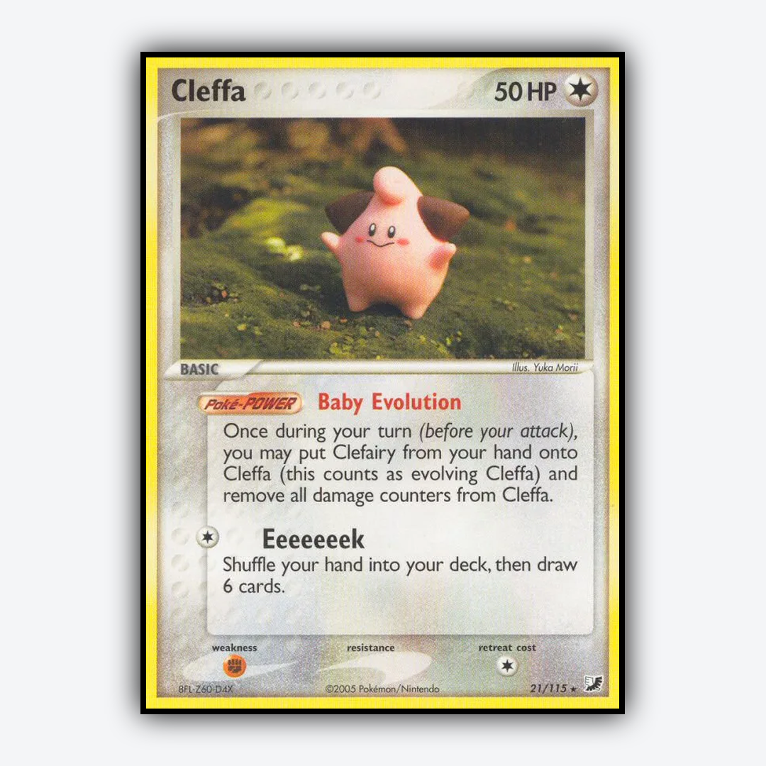Cleffa 021/115 - Unseen Forces Set - Card Rug