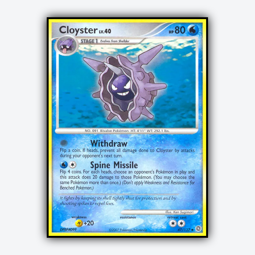 Cloyster 047/132 - Secret Wonders Set - Card Rug