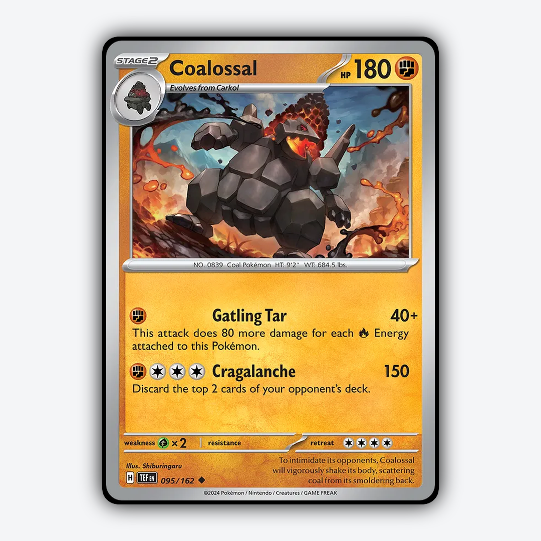 Coalossal 095/162 - Temporal Forces Set - Card Rug