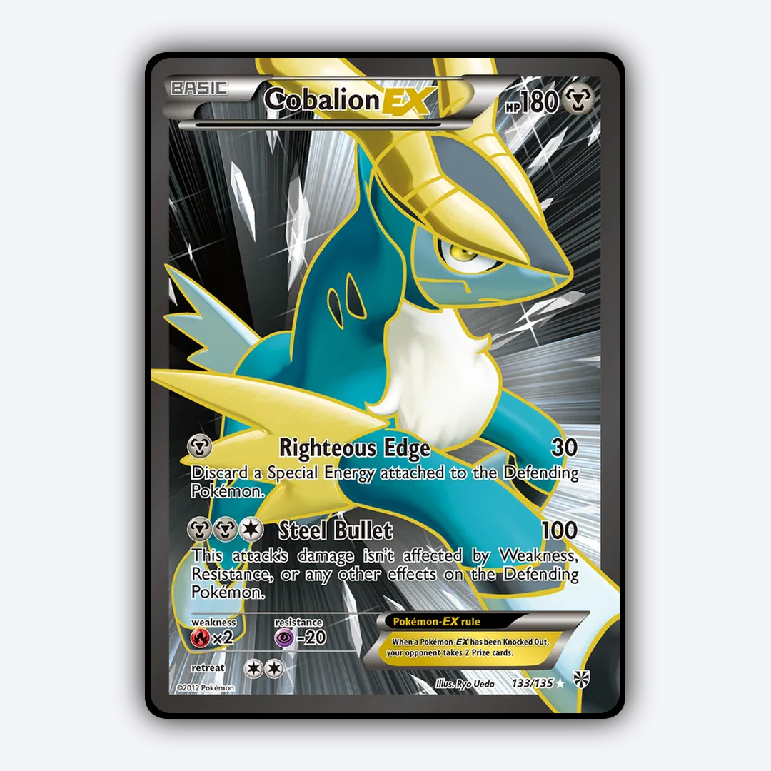 Cobalion-EX 133/135 - Plasma Storm Set - Card Rug