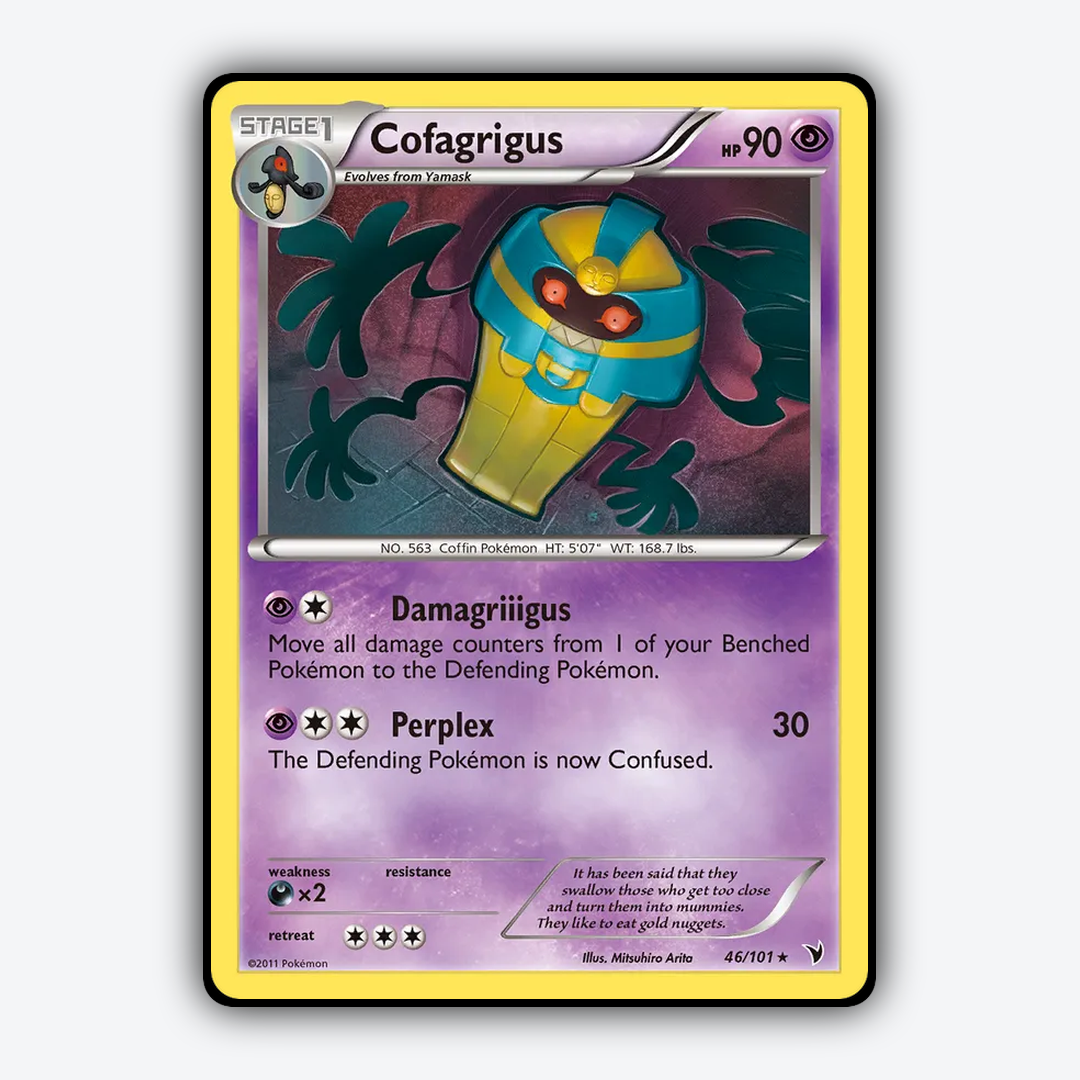 Cofagrigus 046/101 - Noble Victories Set - Card Rug