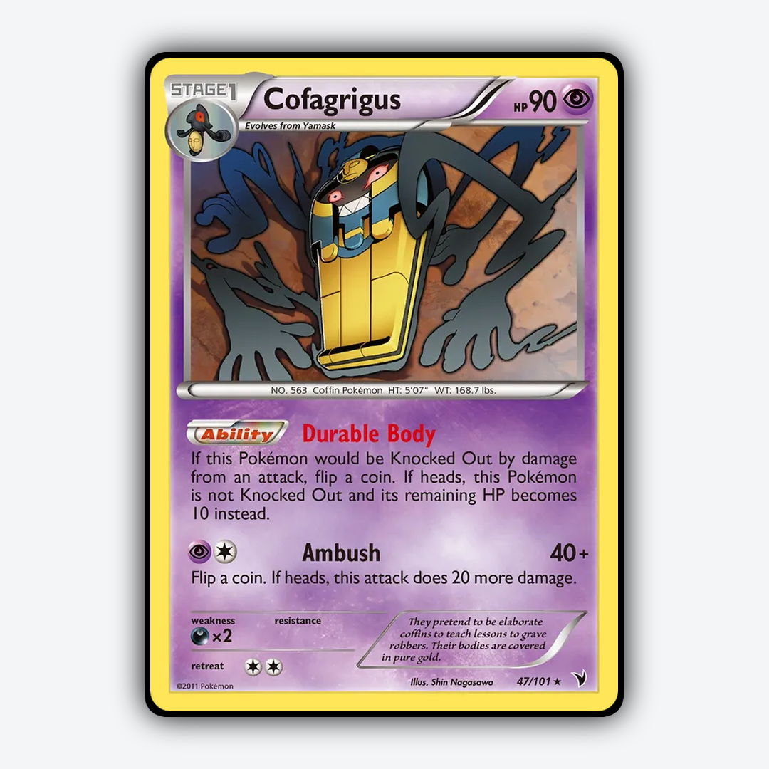 Cofagrigus 047/101 - Noble Victories Set - Card Rug