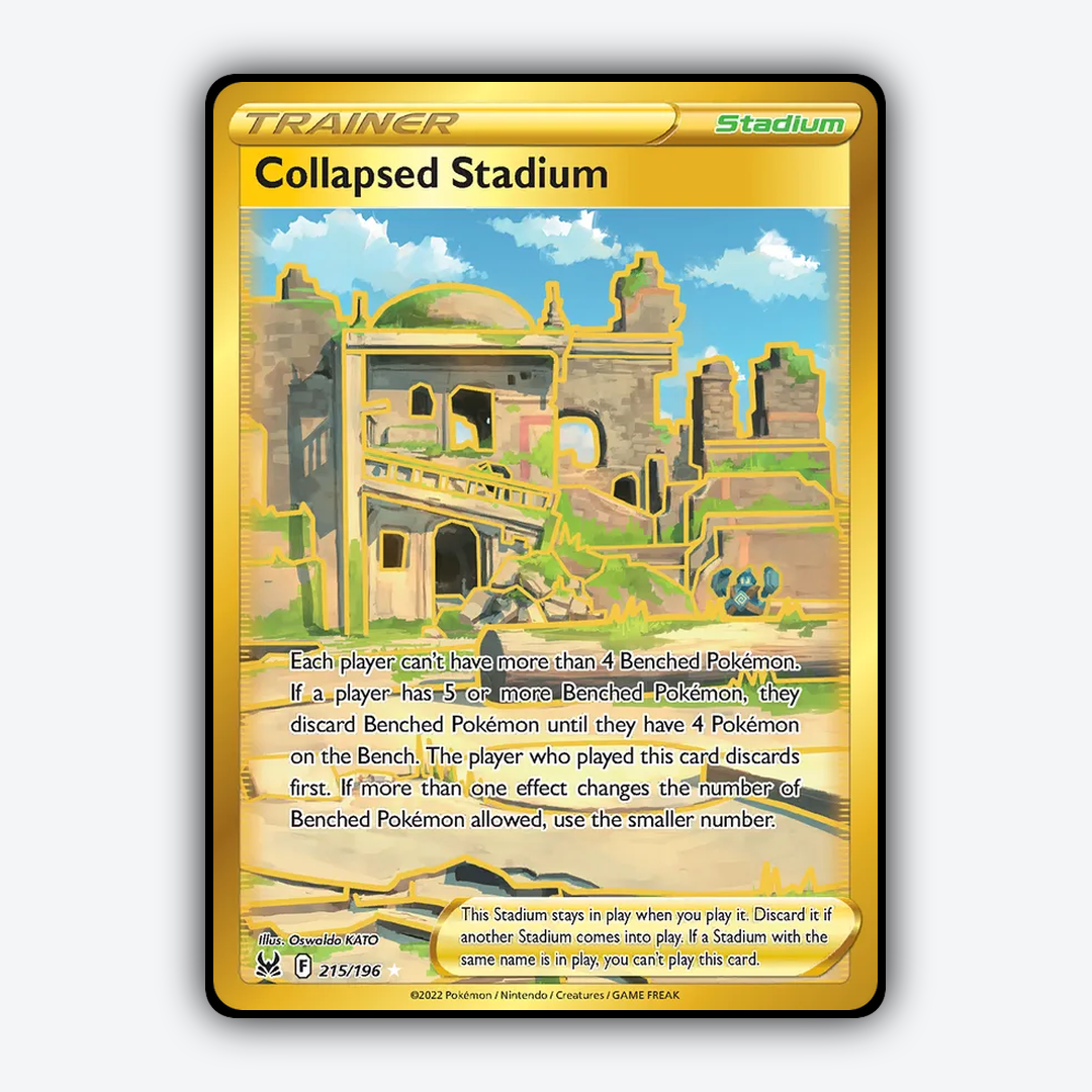 Collapsed Stadium 215/196 - Lost Origin Set - Card Rug