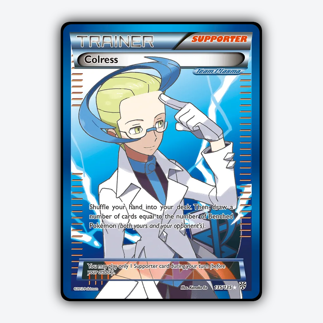 Colress 135/135 - Plasma Storm Set - Card Rug