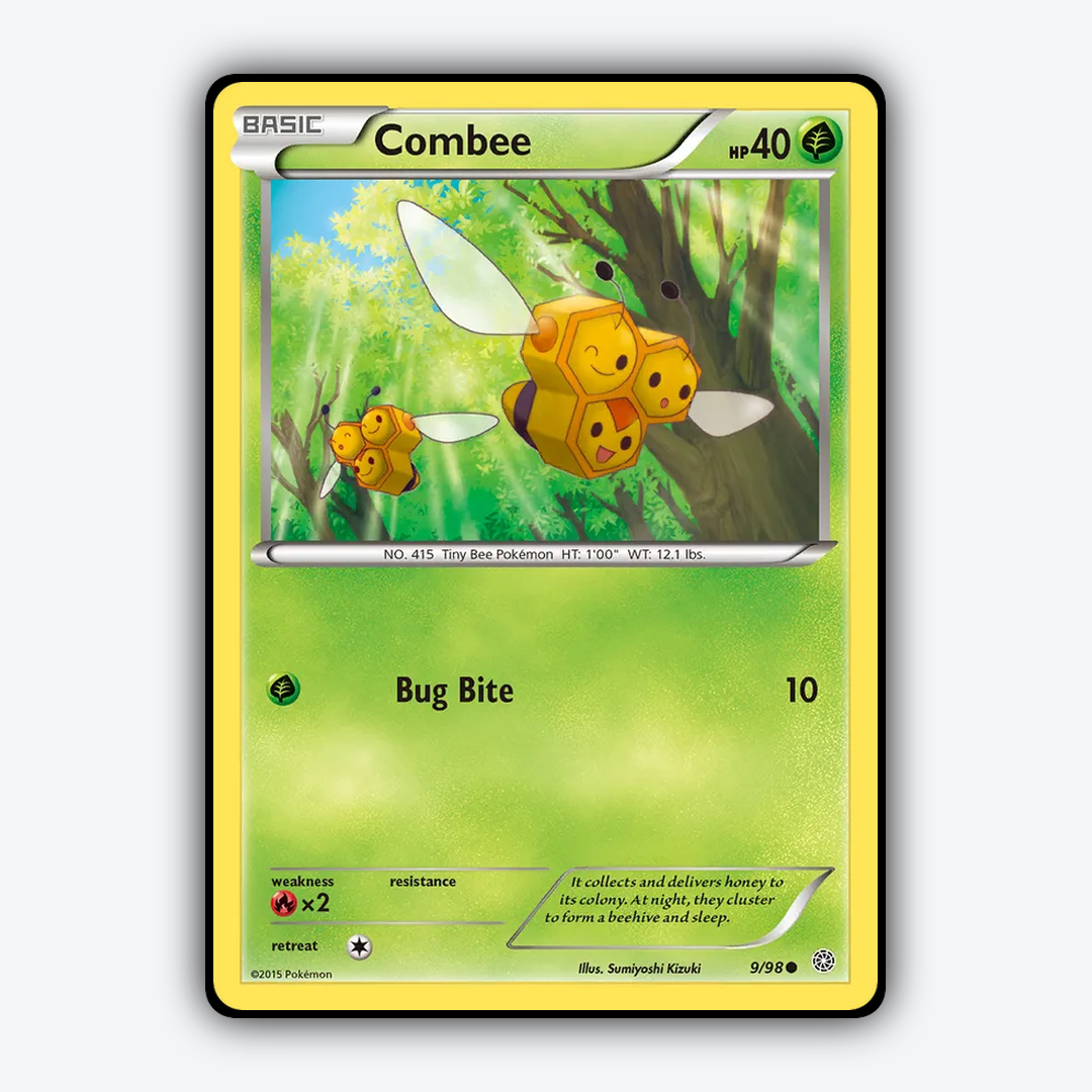 Combee 009/98 - Ancient Origins Set - Card Rug