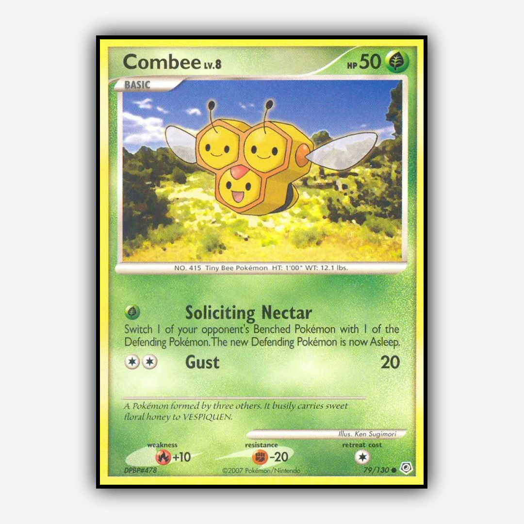 Combee 079/130 - Diamond & Pearl Set - Card Rug