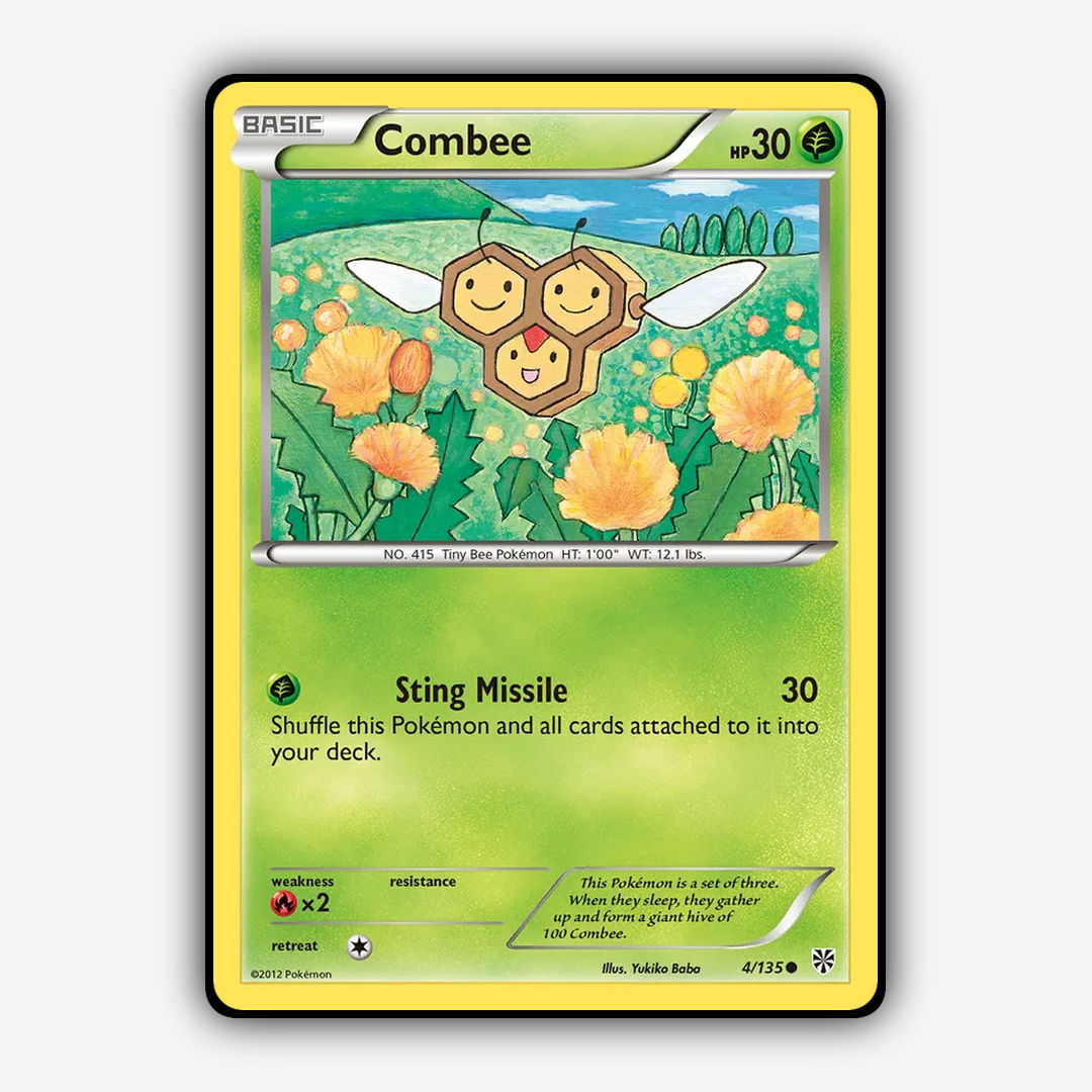 Combee 004/135 - Plasma Storm Set - Card Rug
