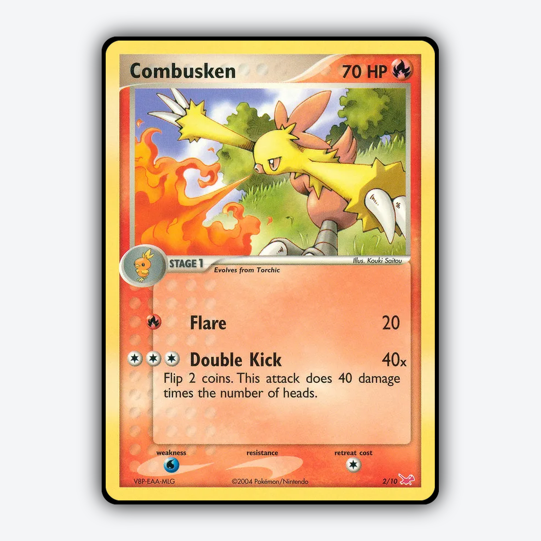 Combusken 002/10 - EX Trainer Kit Latias Set - Card Rug