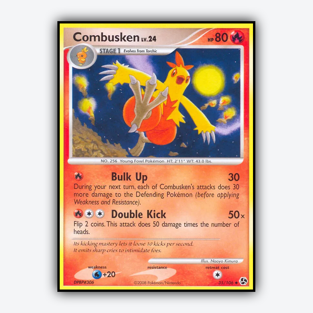 Combusken 035/106 - Great Encounters Set - Card Rug