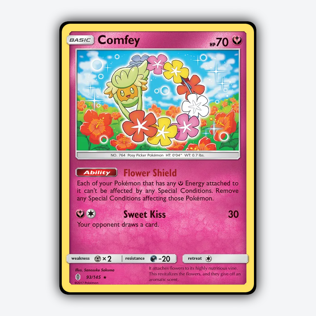 Comfey 093/145 - Guardians Rising Set - Card Rug