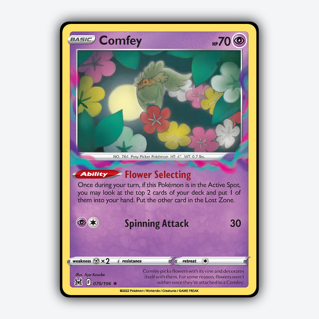 Comfey 079/196 - Lost Origin Set - Card Rug