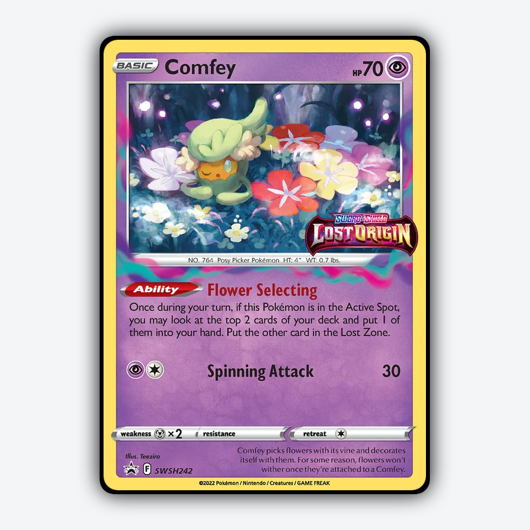 Comfey #242 - SWSH Black Star Promos Set - Card Rug