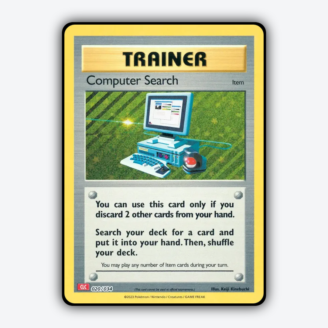 Computer Search 020/034 - Pokémon TCG Classic - Charizard Set - Card Rug