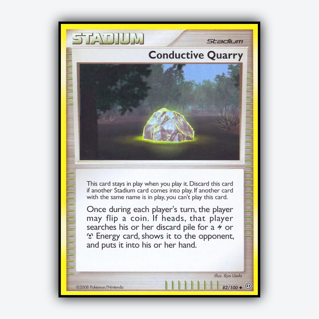 Conductive Quarry 082/100 - Stormfront Set - Card Rug