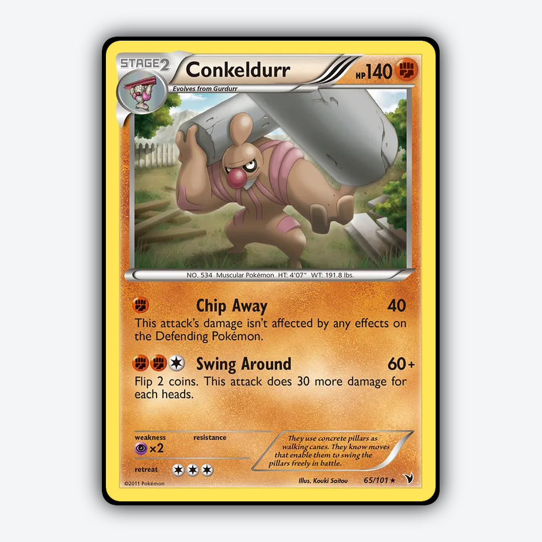 Conkeldurr 065/101 - Noble Victories Set - Card Rug