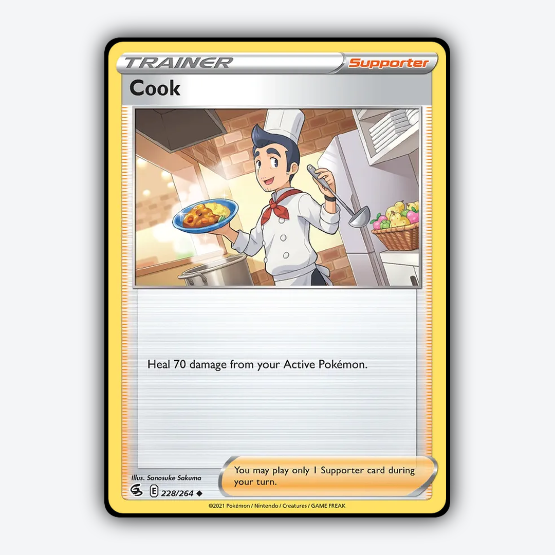 Cook 228/264 - Fusion Strike Set - Card Rug