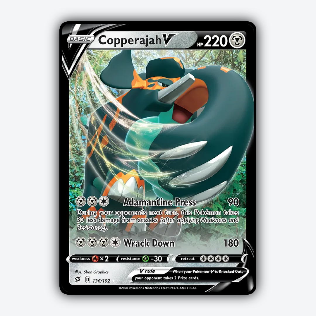 Copperajah V 136/192 - Rebel Clash Set - Card Rug