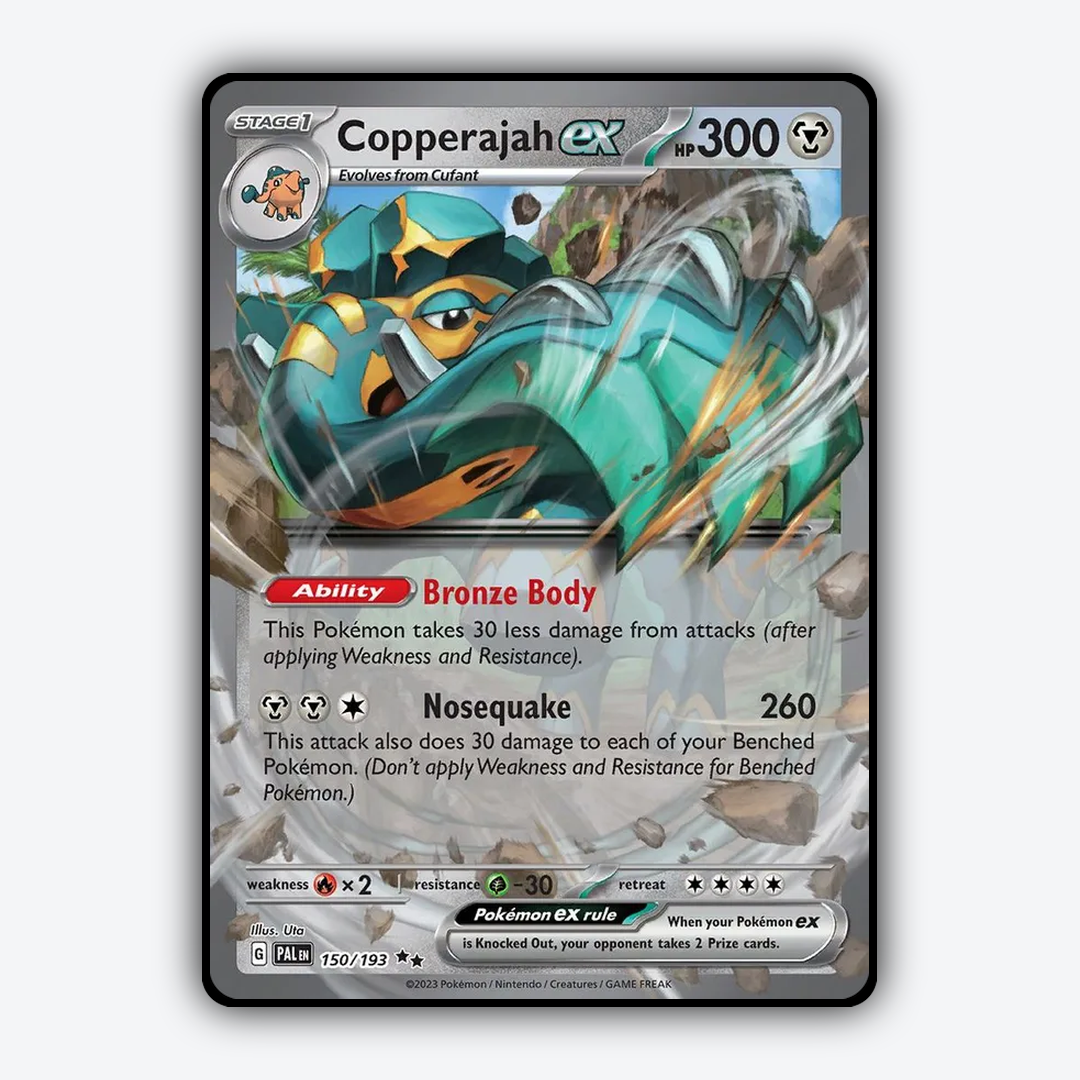 Copperajah ex 150/193 - Paldea Evolved Set - Card Rug