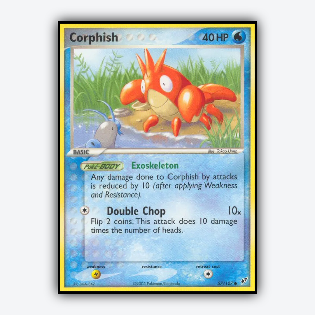 Corphish 057/107 - Deoxys Set - Card Rug