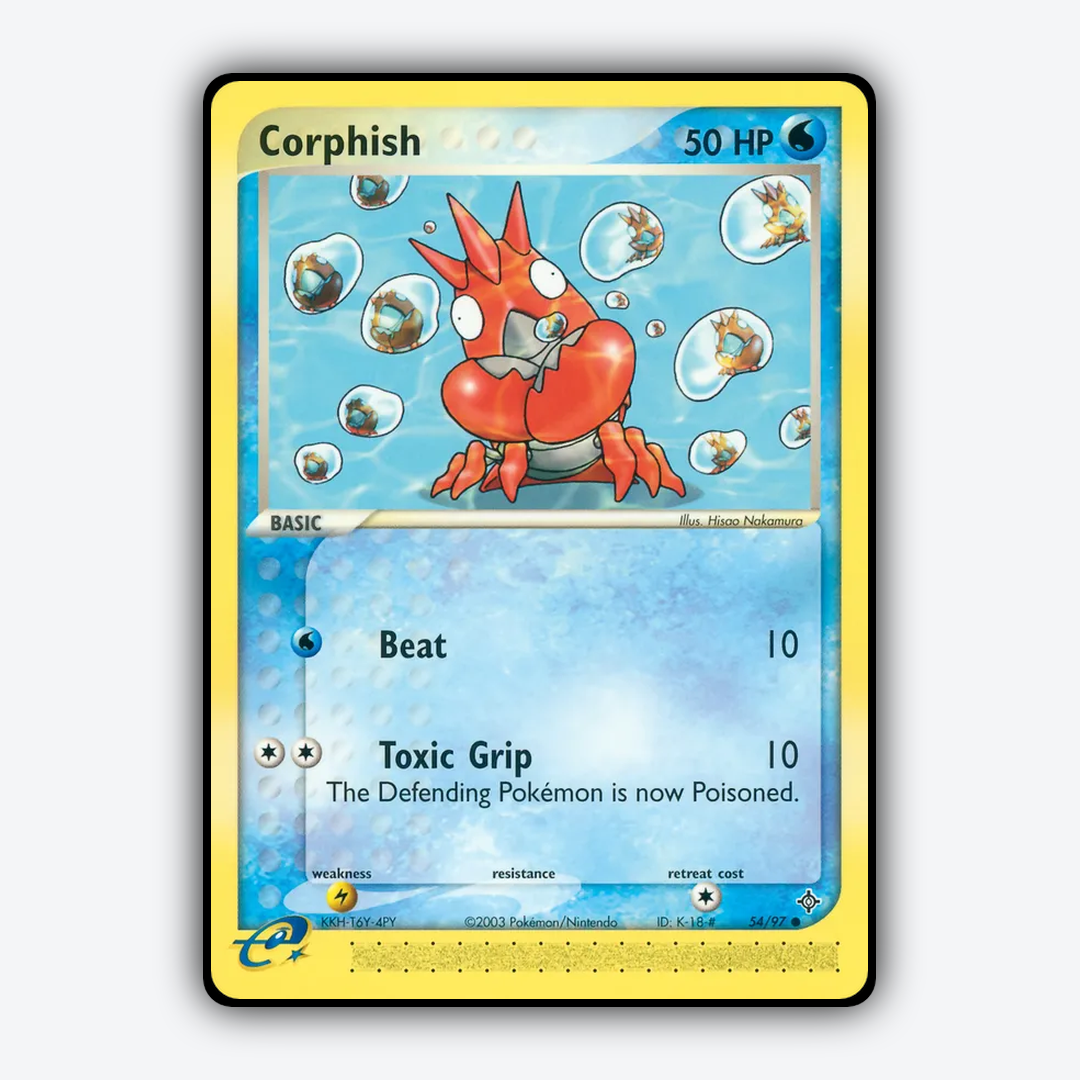 Corphish 054/97 - Dragon Set - Card Rug