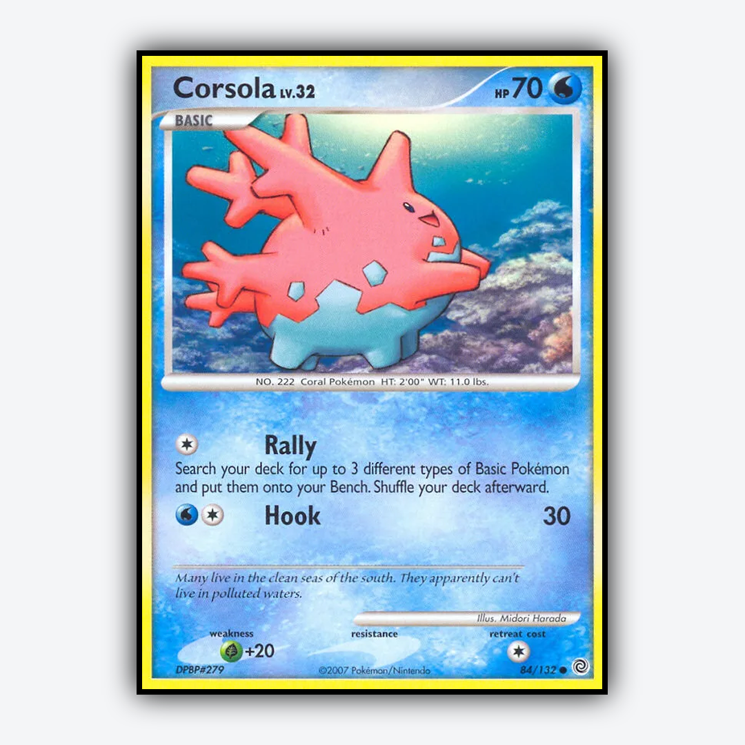 Corsola 084/132 - Secret Wonders Set - Card Rug