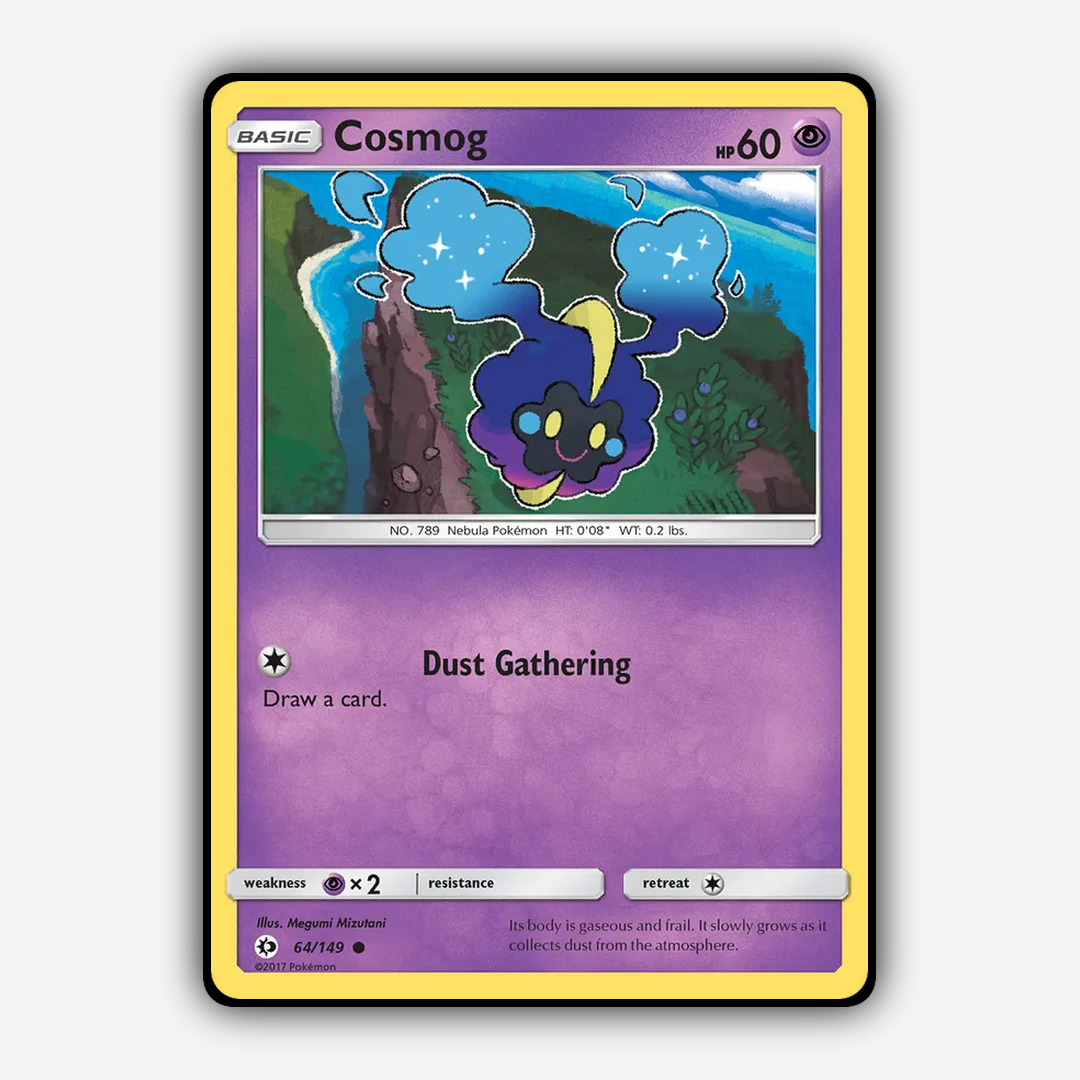 Cosmog 064/149 - Sun & Moon Set - Card Rug