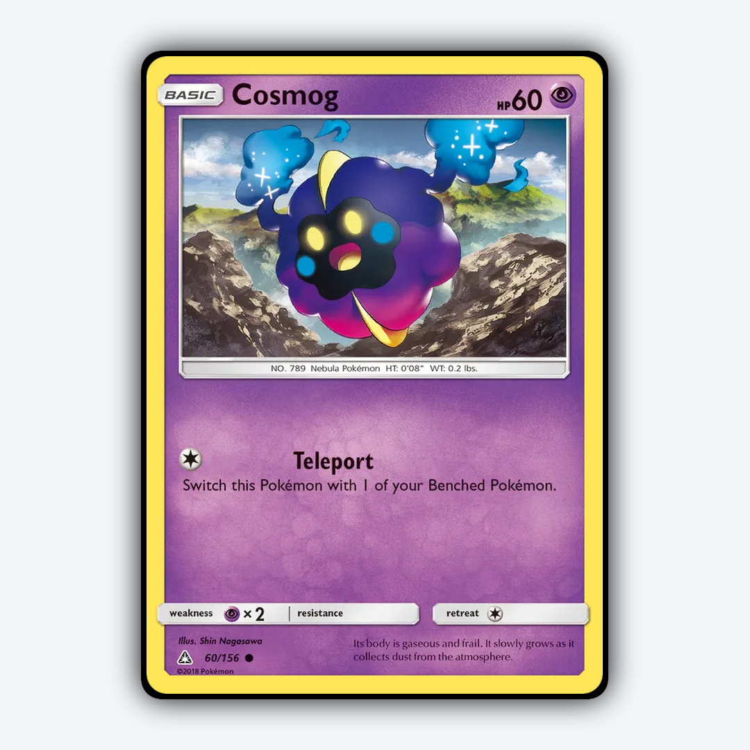 Cosmog 060/156 - Ultra Prism Set - Card Rug